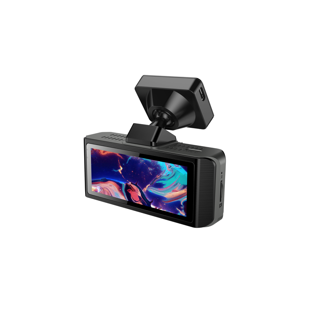 PAPAGO! P9 Dual View Dash Camera + 64GB SD Card
