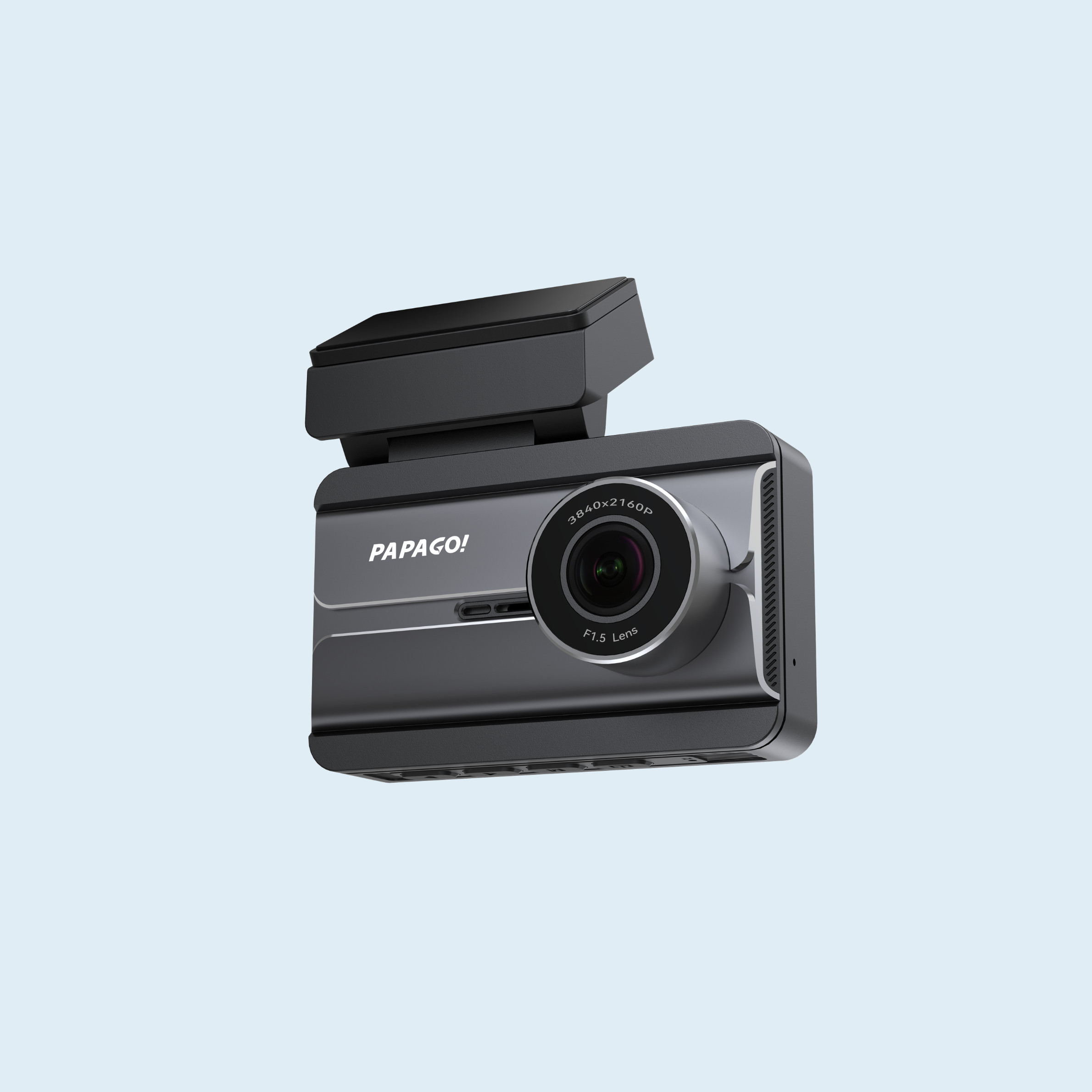 PAPAGO! G500 Dual View Wi-Fi Dash Camera + 64GB SD Card