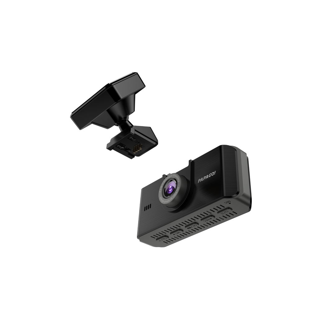 PAPAGO! P9 Dual View Dash Camera + 64GB SD Card