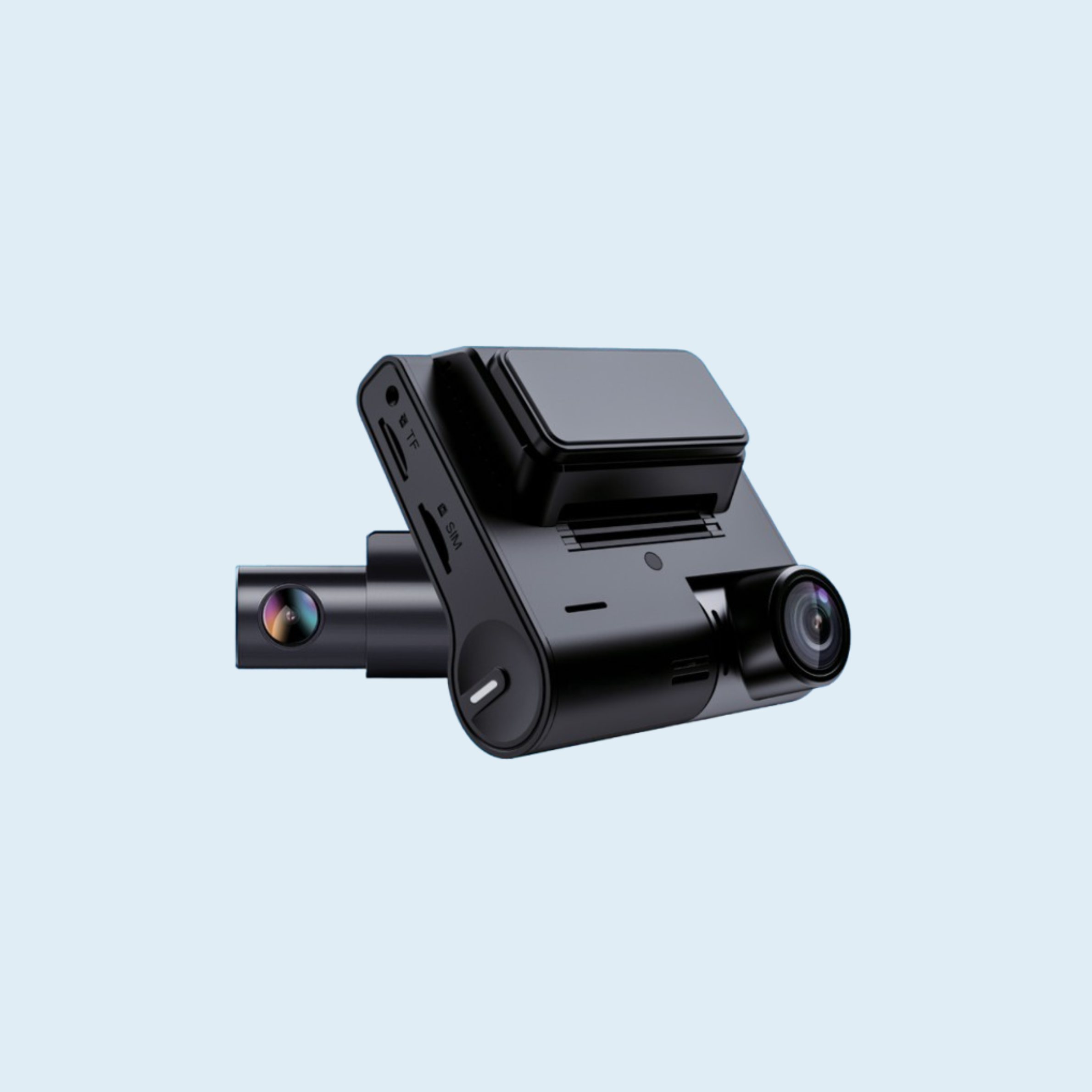 SHIELD S100 Pro Dual View Dash Camera + 64GB SD Card
