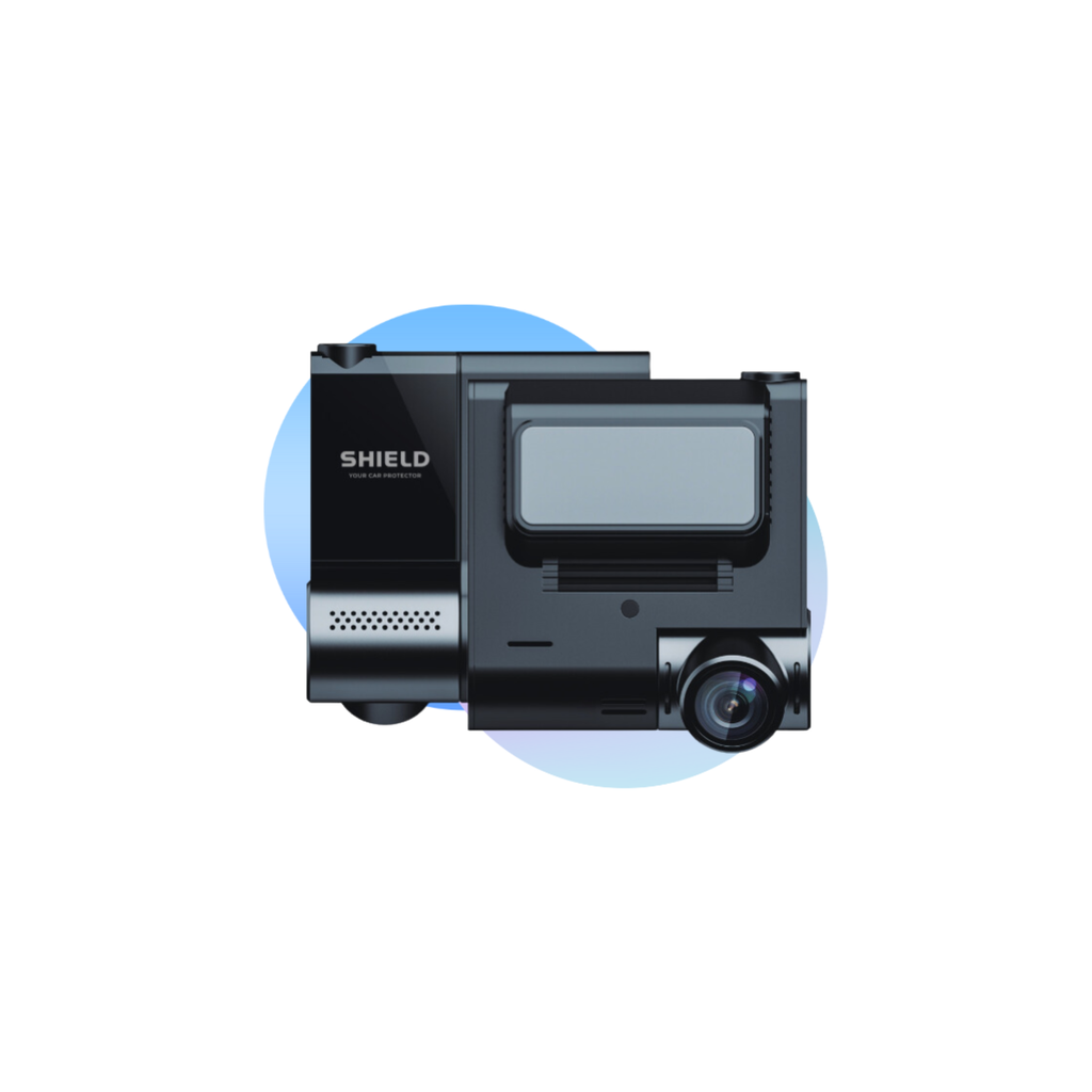SHIELD S100 Pro Dual View Dash Camera + 64GB SD Card