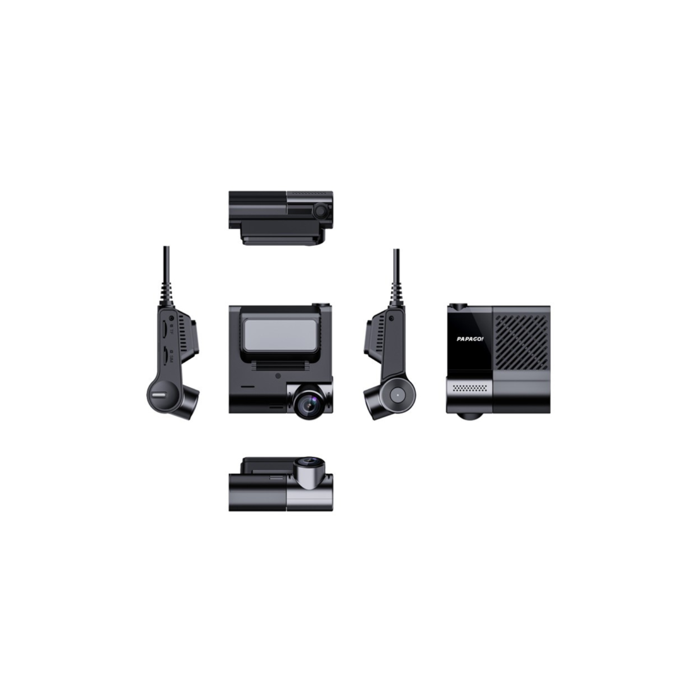SHIELD S100 Pro Dual View Dash Camera + 64GB SD Card